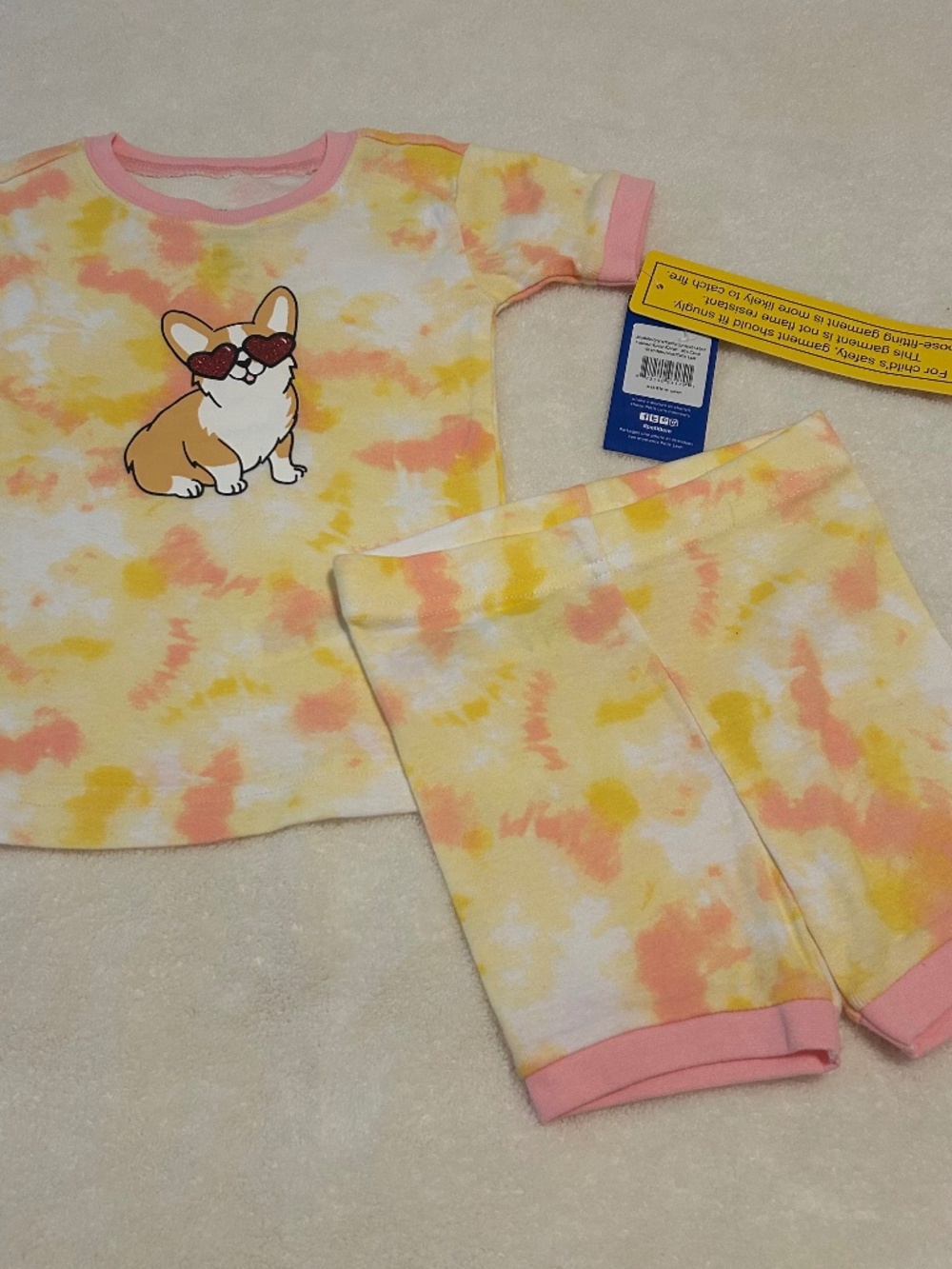 PL Sleep Toddlers 18 M Corgi pajamas